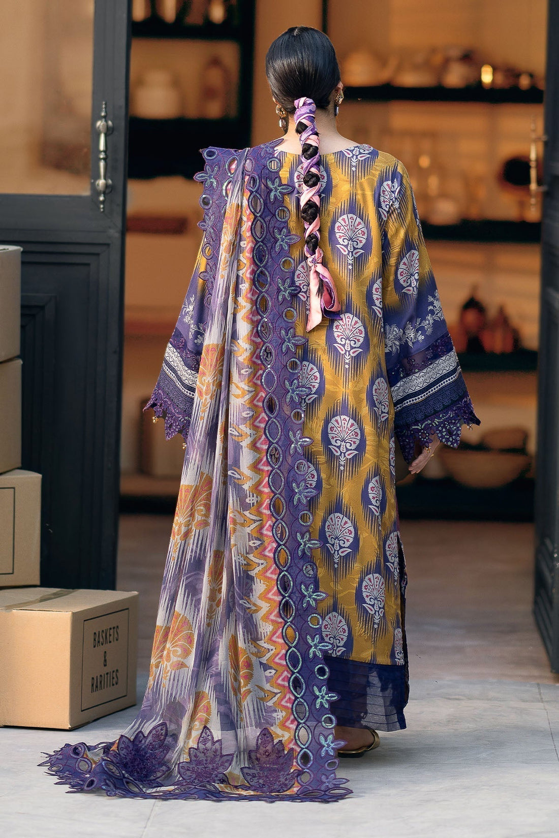 Nureh | Glam Girl Lawn | GL-22 - House Of Anaya