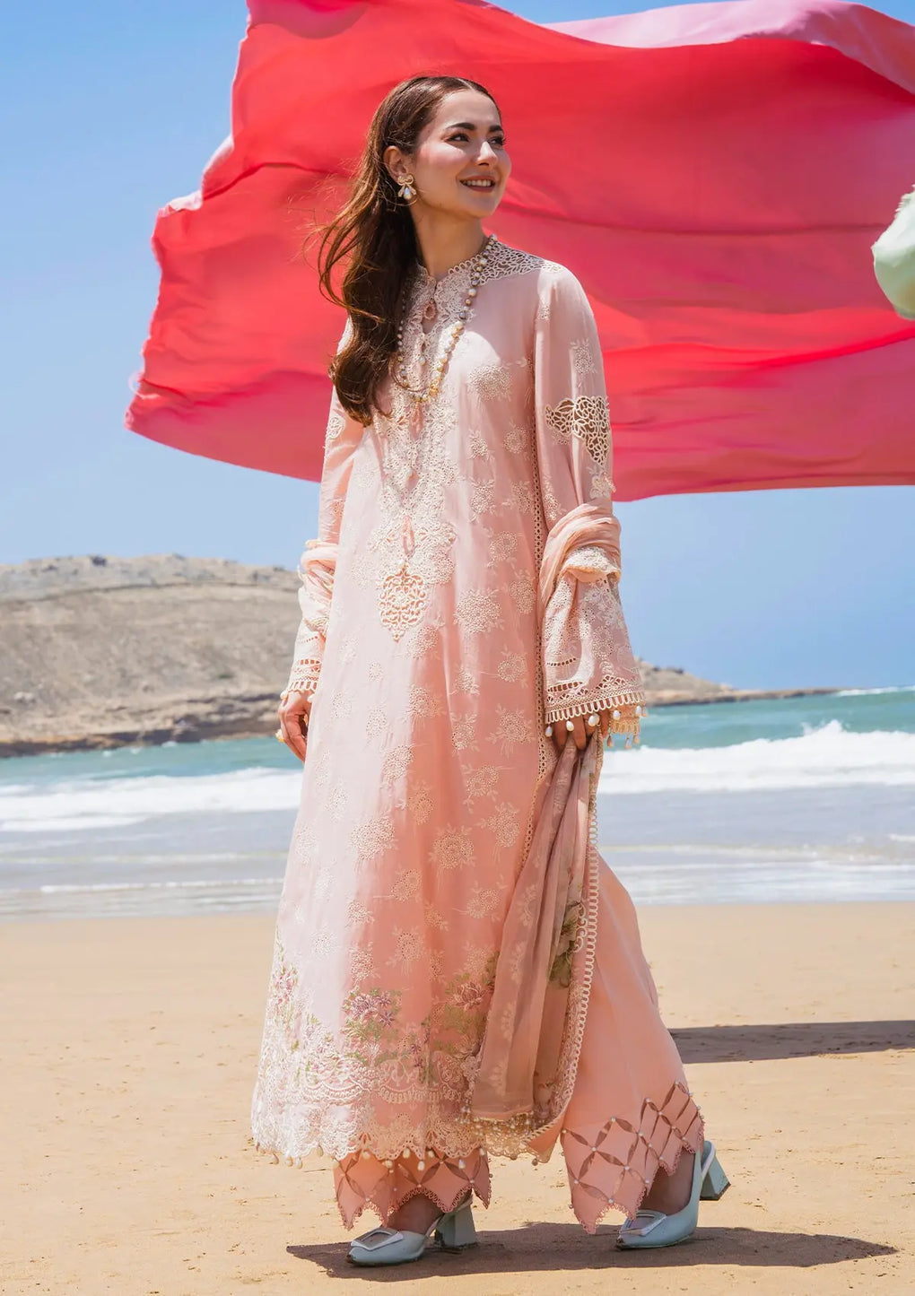 Elaf Premium | Hai Kuch Festive Lawn 24 | EHK-07 Pareesa - House Of Anaya