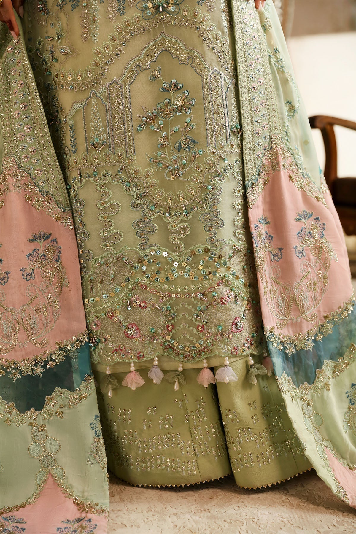 Nureh | Jhoomro Wedding Formals | NL-67 MAHI-ROO - House Of Anaya