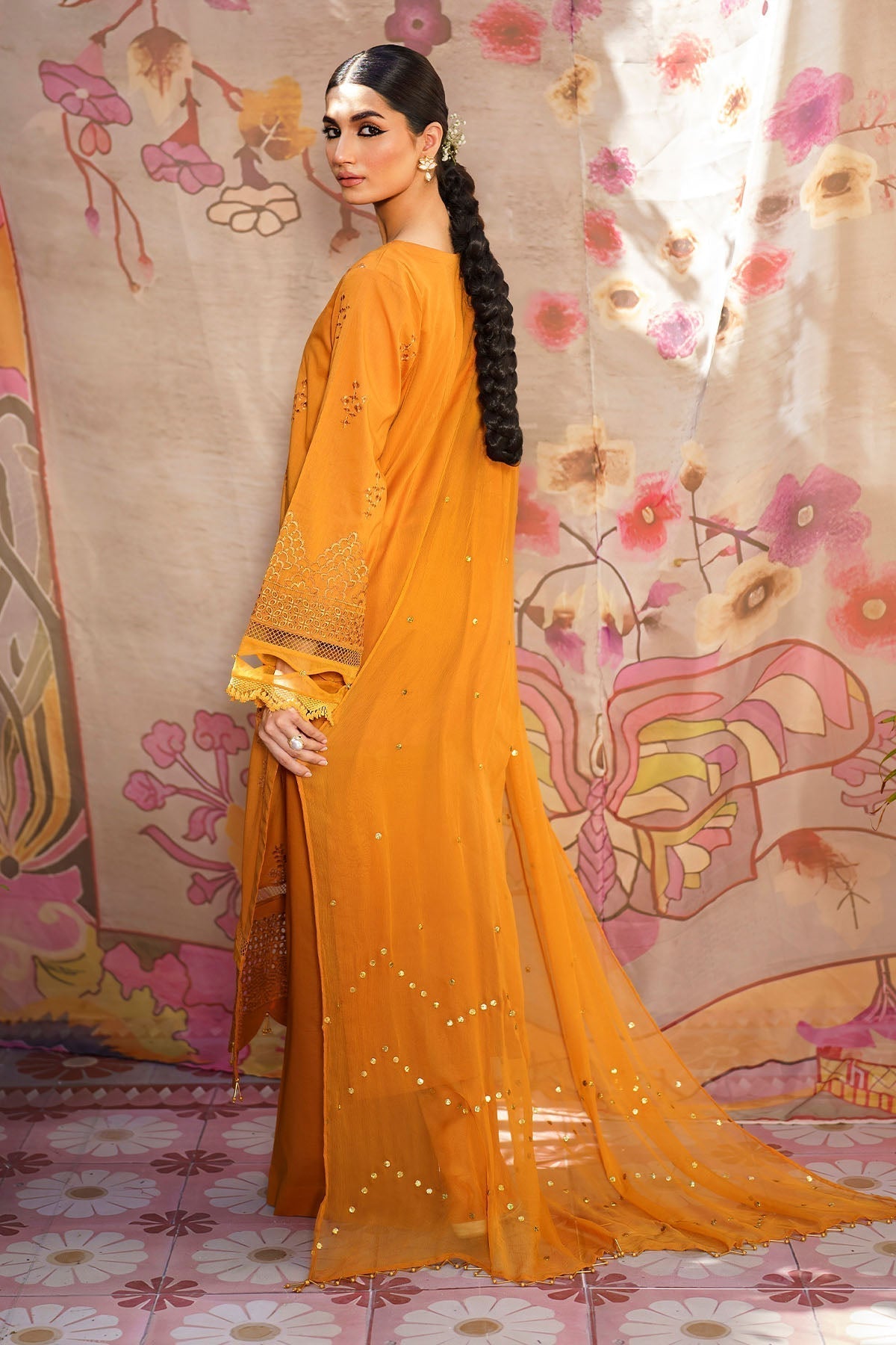 Nureh | Bazaar Lawn | NS-138 - House Of Anaya