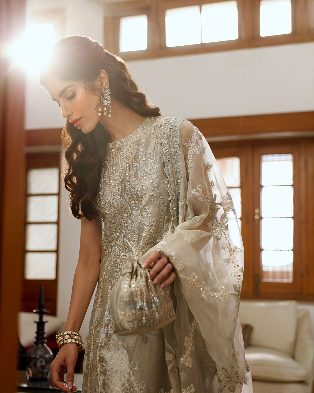 Faiza Saqlain | Mehermah Luxe Formals | Damaris - House Of Anaya