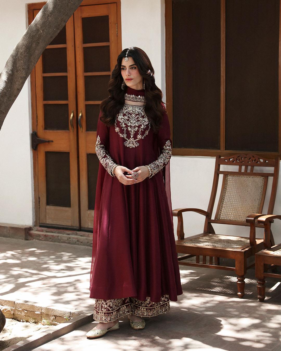 Faiza Saqlain | FS Luxe Mehermah | Norine - House Of Anaya
