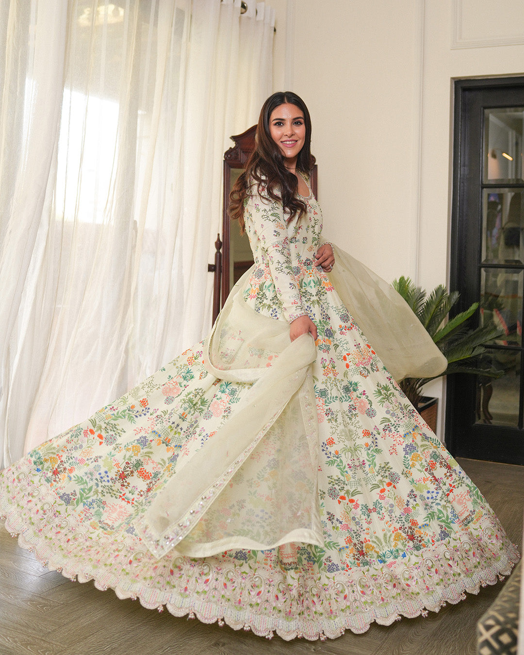 Faiza Saqlain | Lenora Luxury Pret | Floretta - House Of Anaya