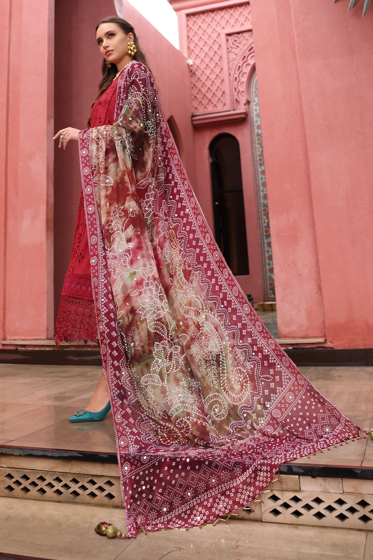 Nureh | Bazaar Lawn 25 | NE-109 - House Of Anaya