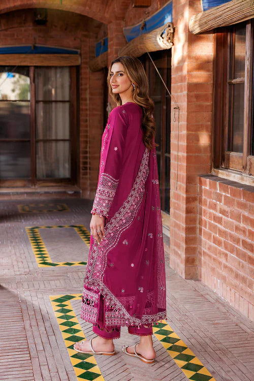 Farasha | Kaavish Lawn 24 | ROSY SOMBER - House Of Anaya