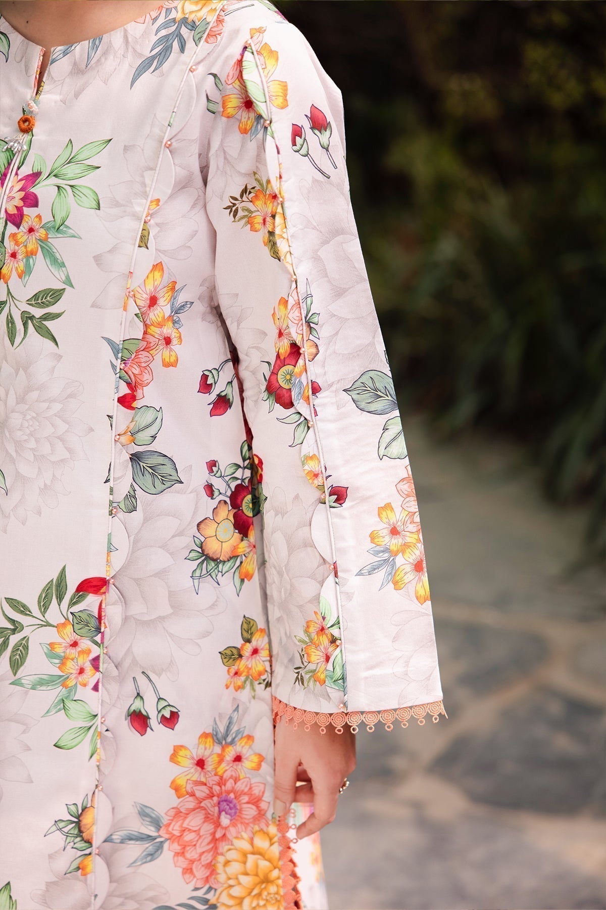 Alizeh | Sheen Lawn Prints 24 | ORCHID - House Of Anaya