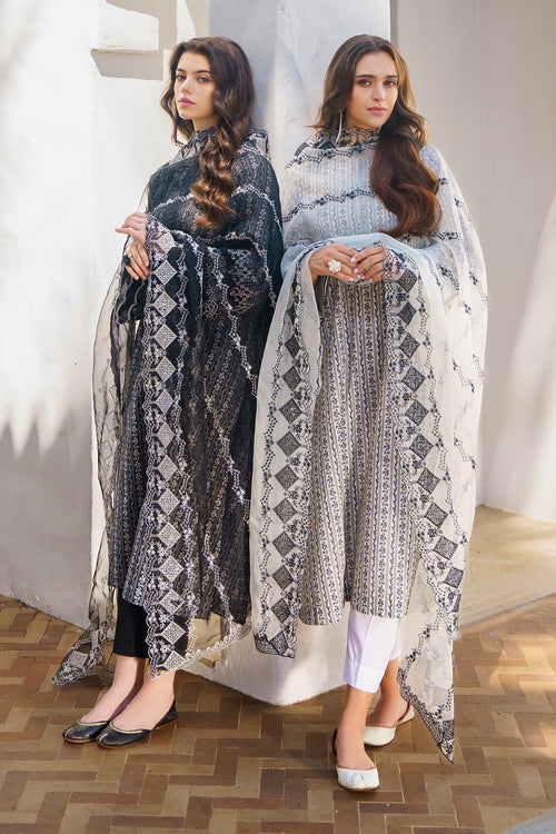 Baroque | Luxury Pret 24 | LAWN UF-574 - House Of Anaya