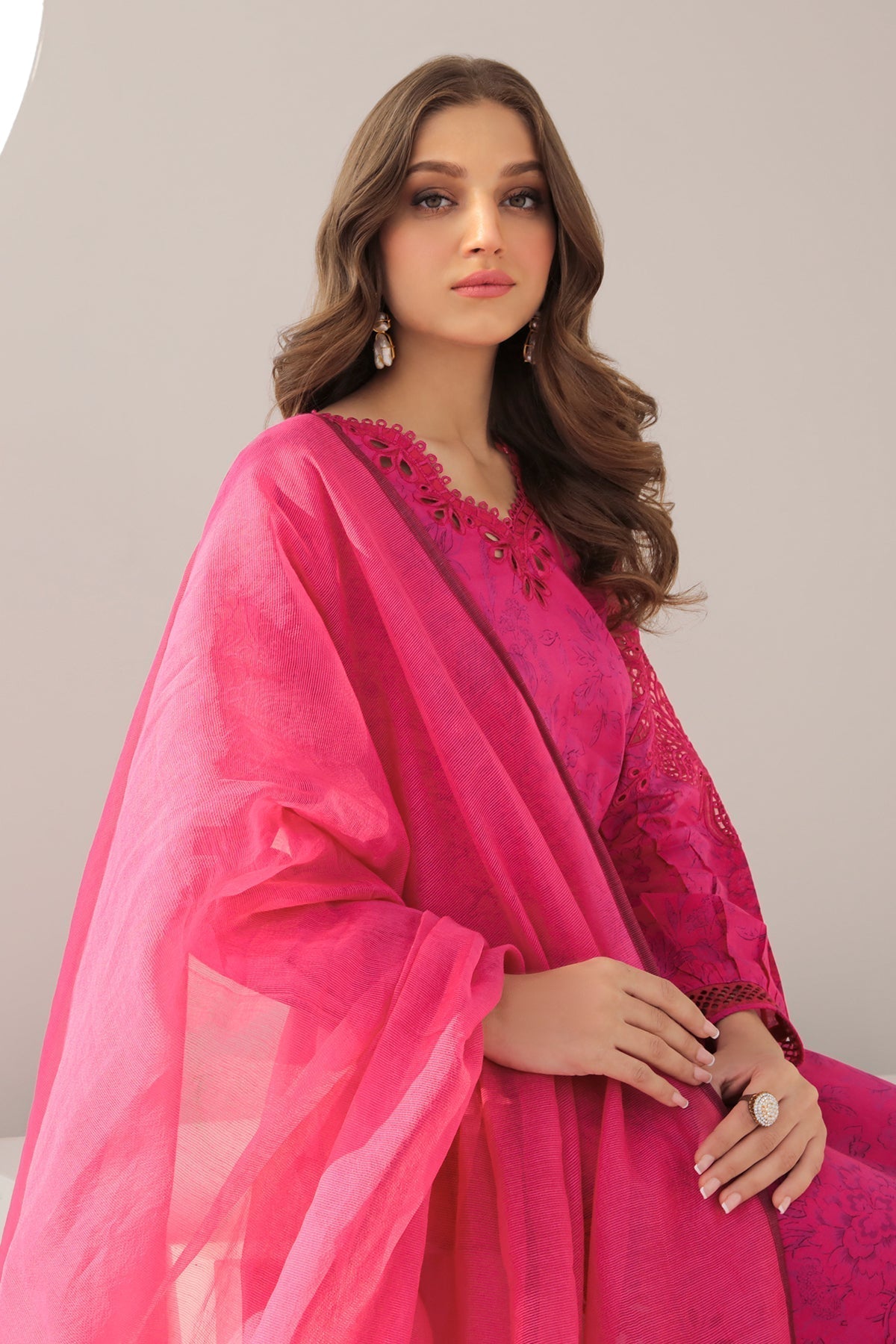 Baroque | Embroidered Lawn | SF-308