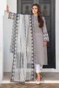 Baroque | Luxury Pret 24 | LAWN UF-574 - House Of Anaya