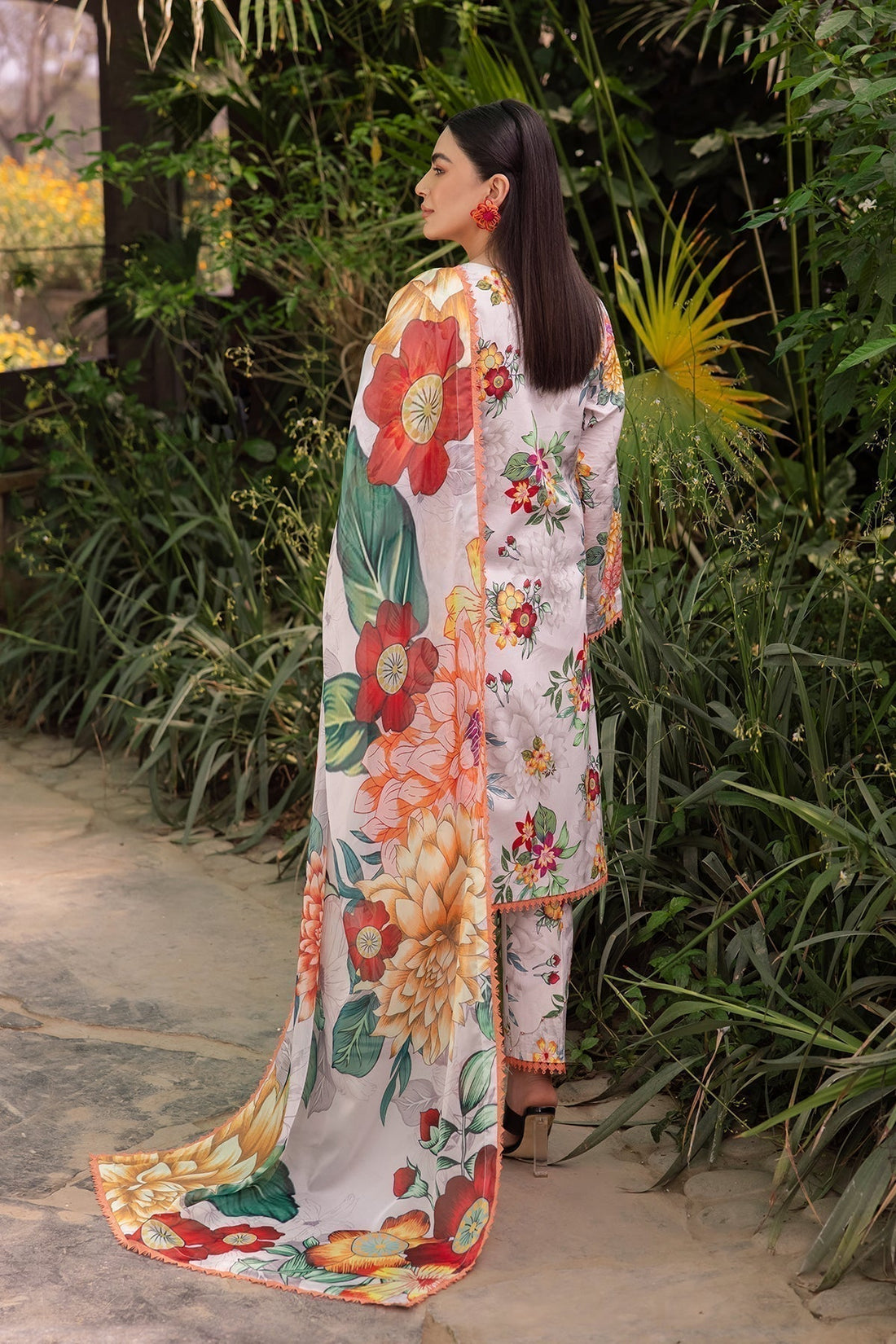 Alizeh | Sheen Lawn Prints 24 | ORCHID - House Of Anaya