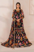 Baroque | Stitched New | EMBROIDERED CHIFFON UF-707 - House Of Anaya