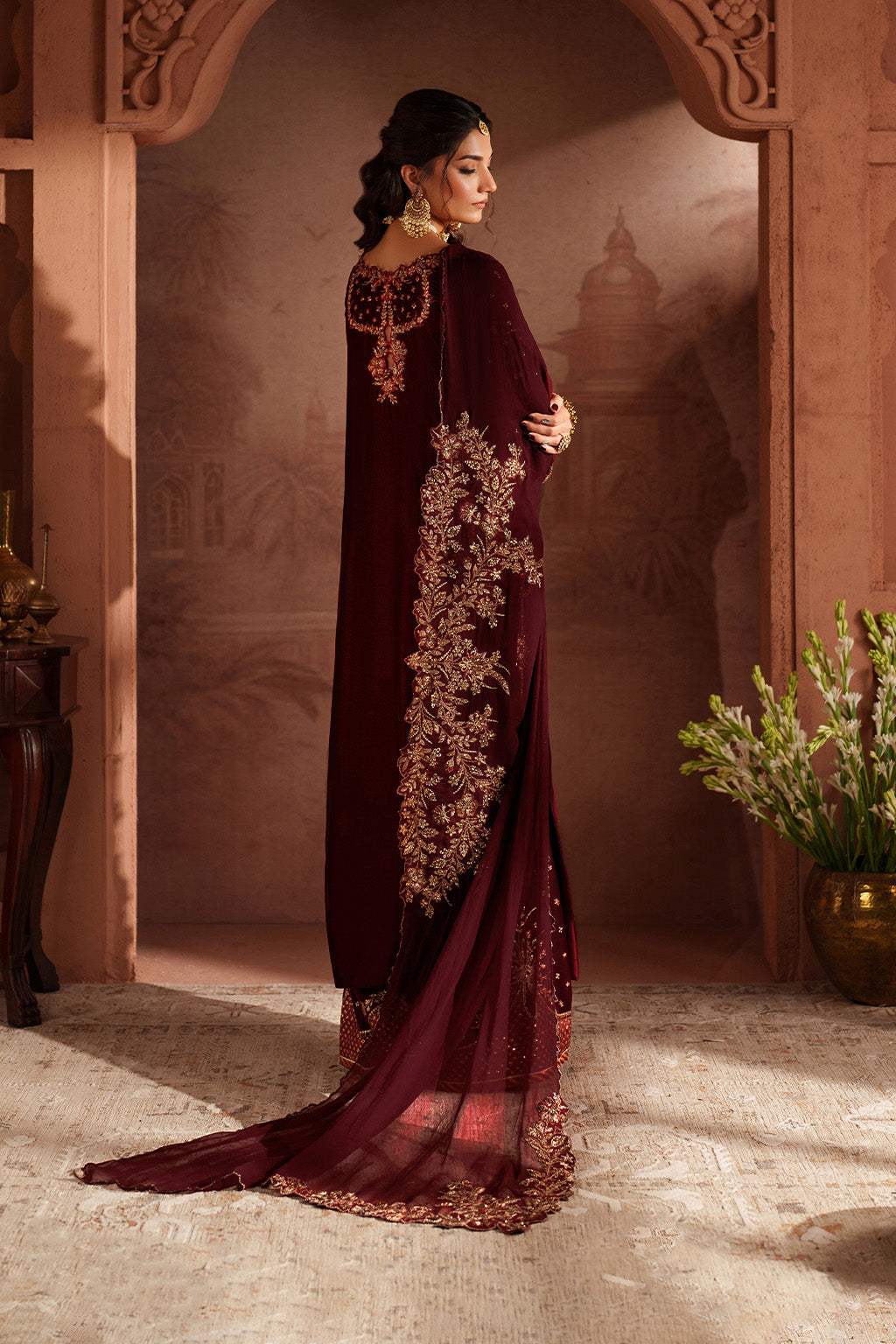 Iznik | Velvet 25 | IV-55 Embroidered Velvet