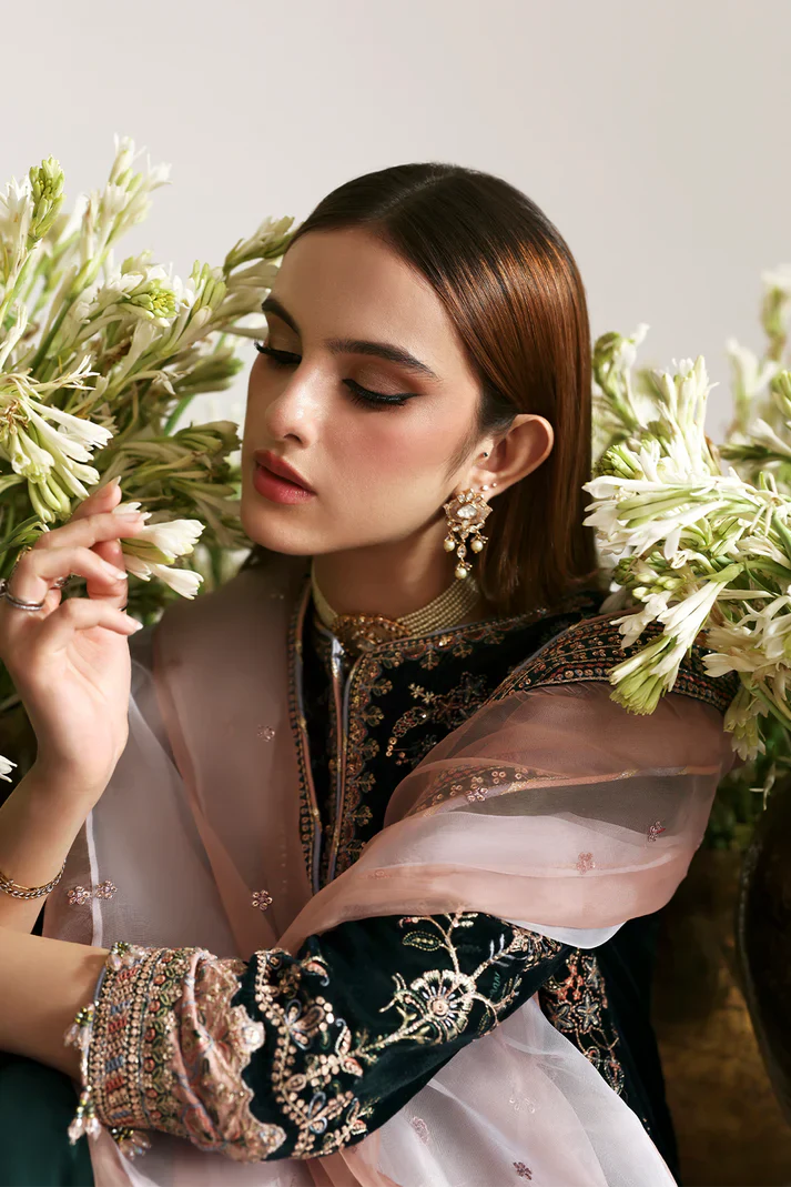 Emaan Adeel | Zarposh Velvet Collection | MEHRUUNISA