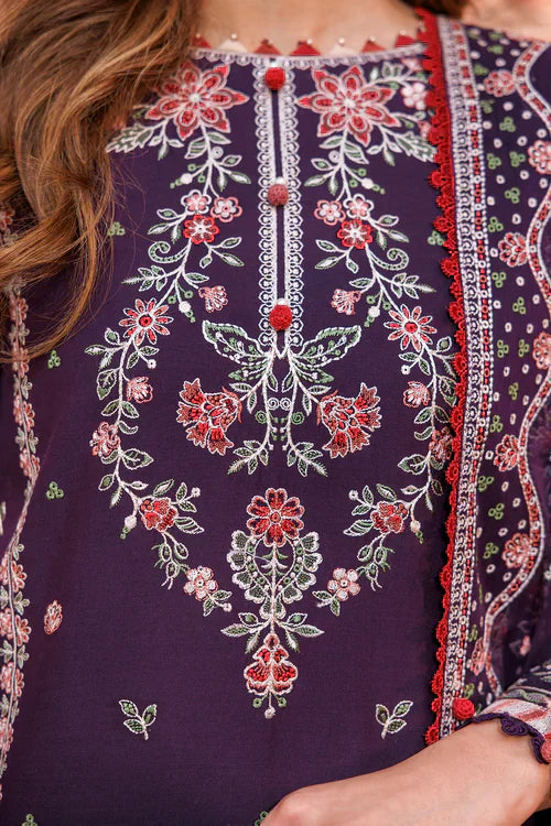 Farasha | Kaavish Lawn 24 | SHADOW BERRY - House Of Anaya