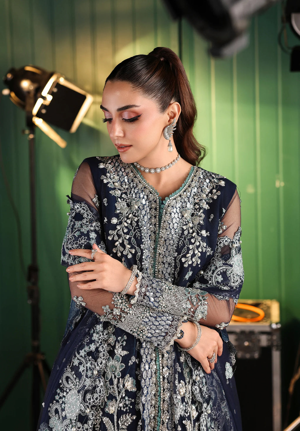 Elaf Premium | Stardom Formal Handwork 25 | ESH-06 SKYFALL