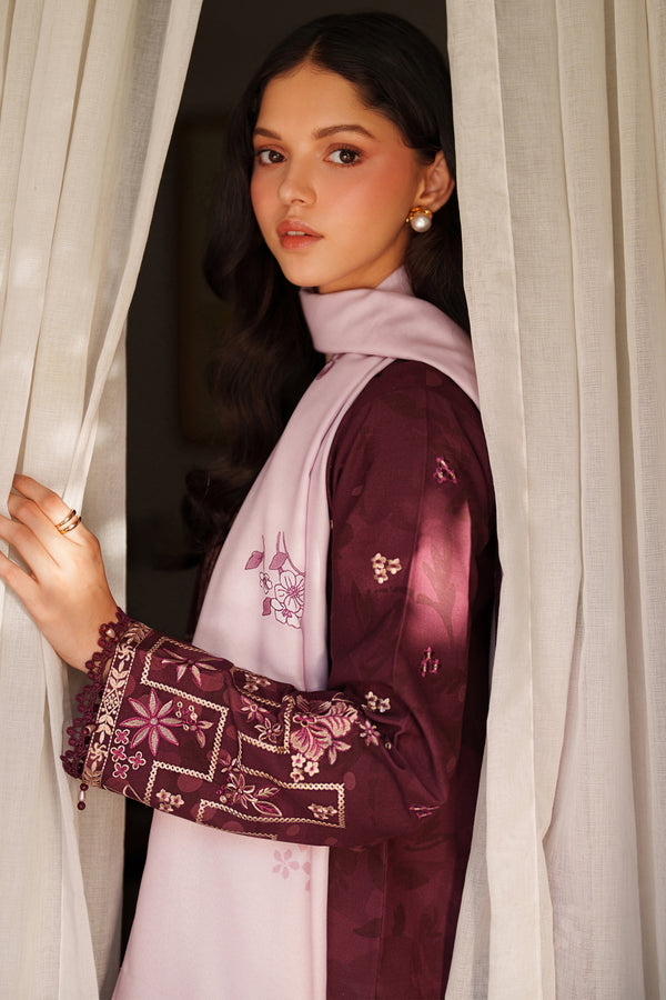 Farasha | Meline Premium Viscose 25 | Mauve Cream