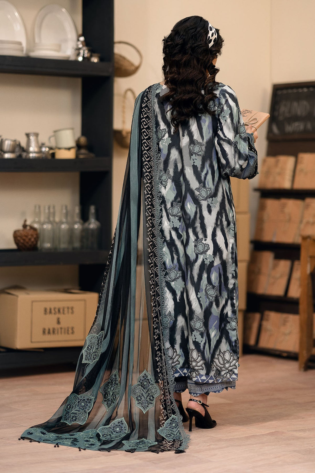 Nureh | Glam Girl Lawn | GL-24 - House Of Anaya