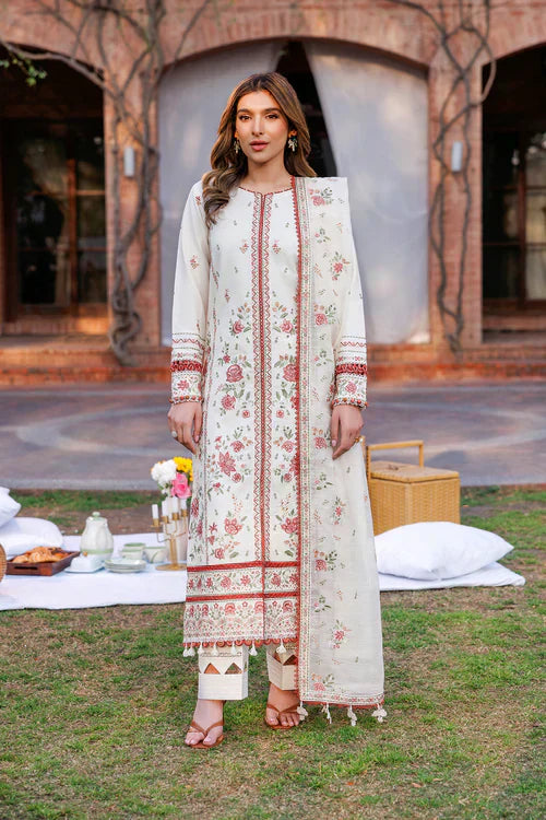 Farasha | Kaavish Lawn 24 | SURREAL WHITE - House Of Anaya