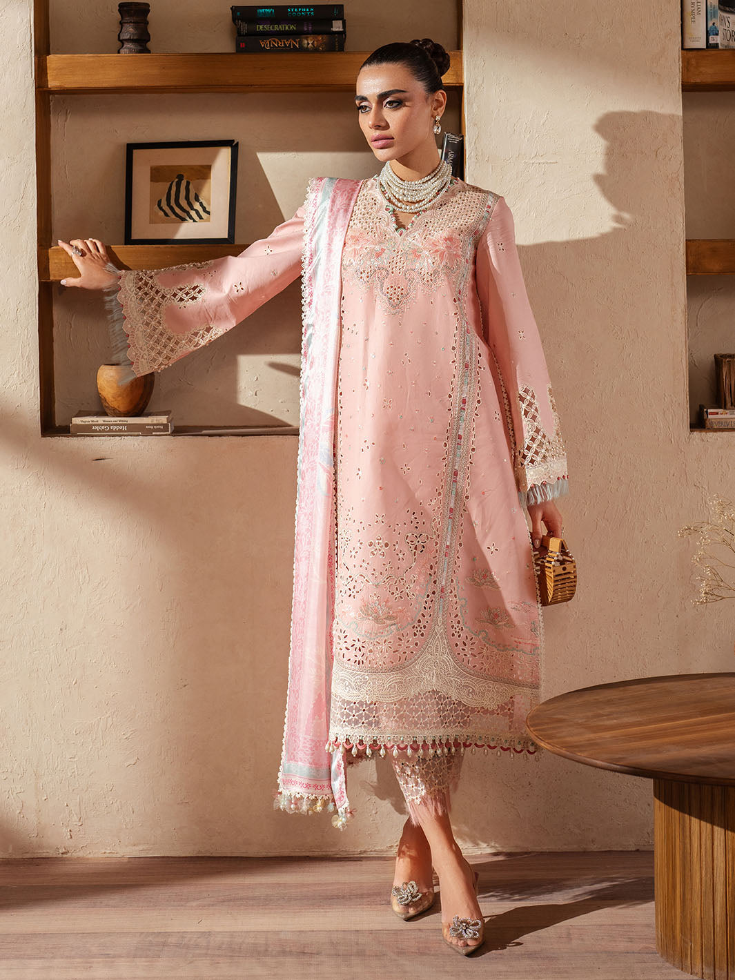 Bin Ilyas | Mehroze Luxury Lawn 25 | 91 - B