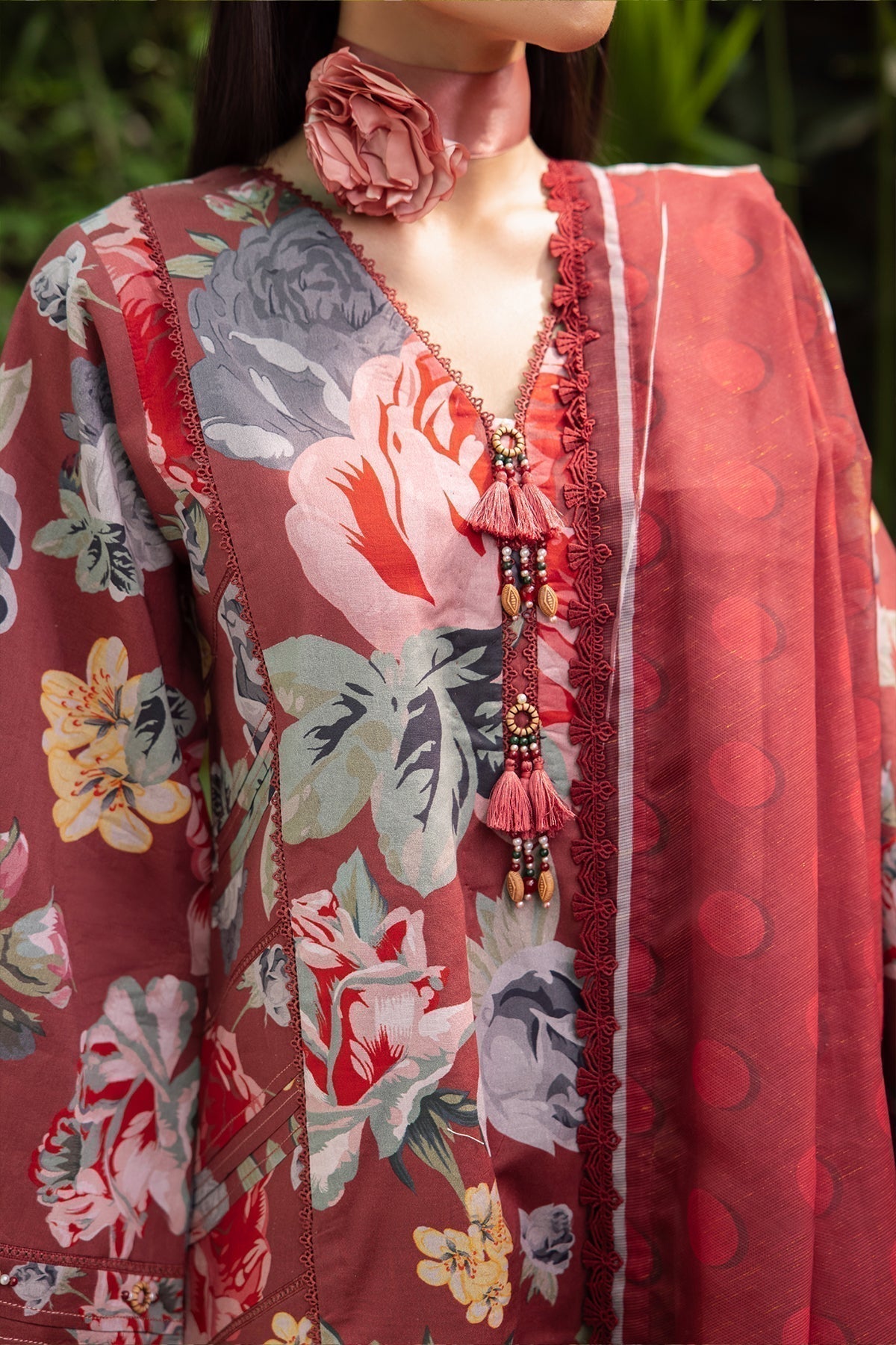 Alizeh | Sheen Lawn Prints 24 | PETUNIA - House Of Anaya