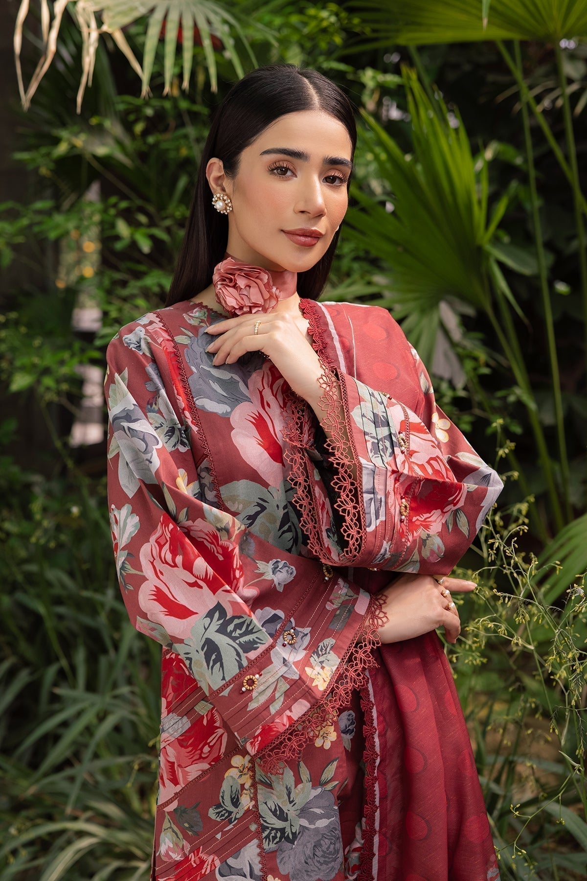 Alizeh | Sheen Lawn Prints 24 | PETUNIA - House Of Anaya