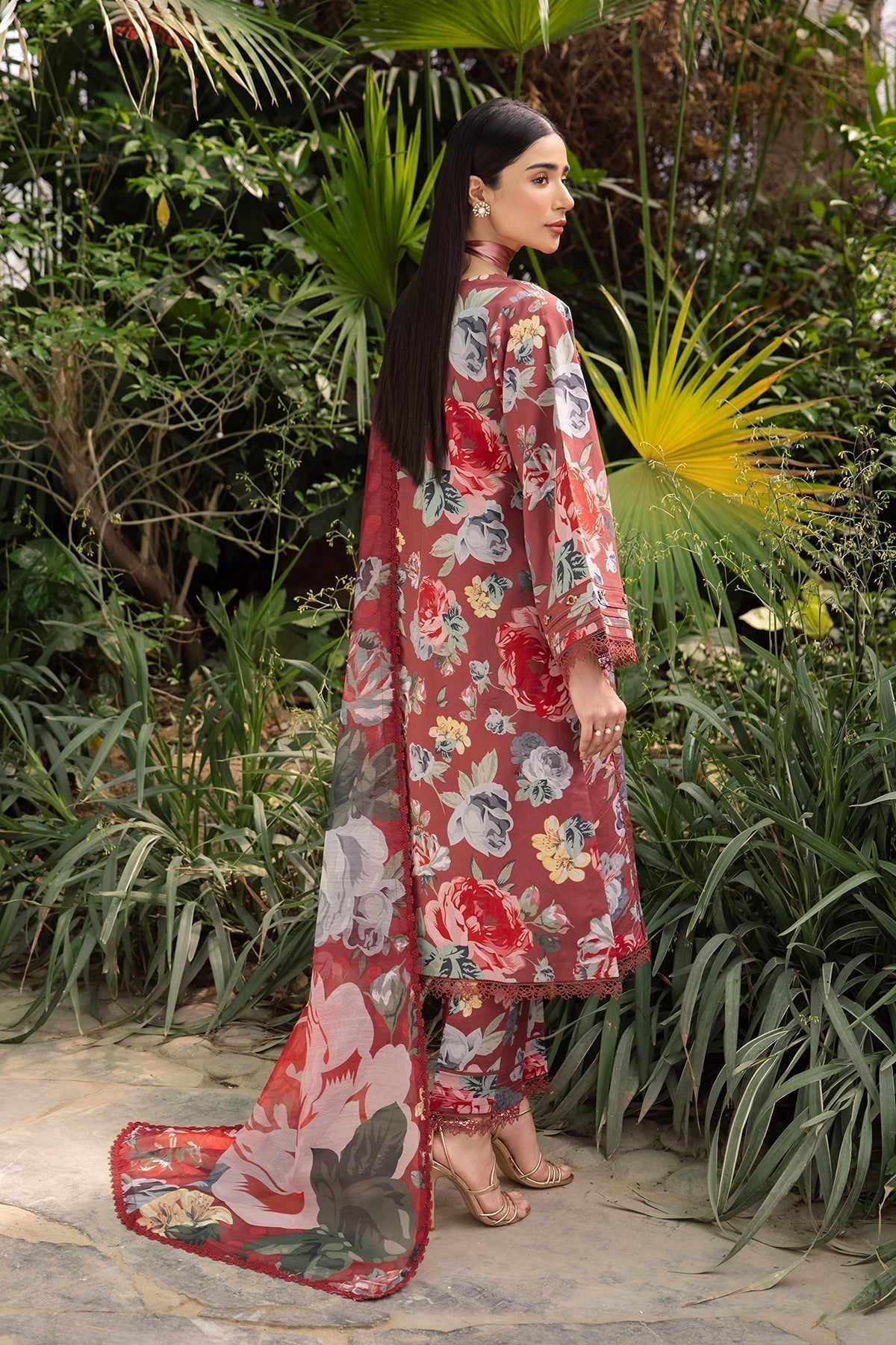 Alizeh | Sheen Lawn Prints 24 | PETUNIA - House Of Anaya