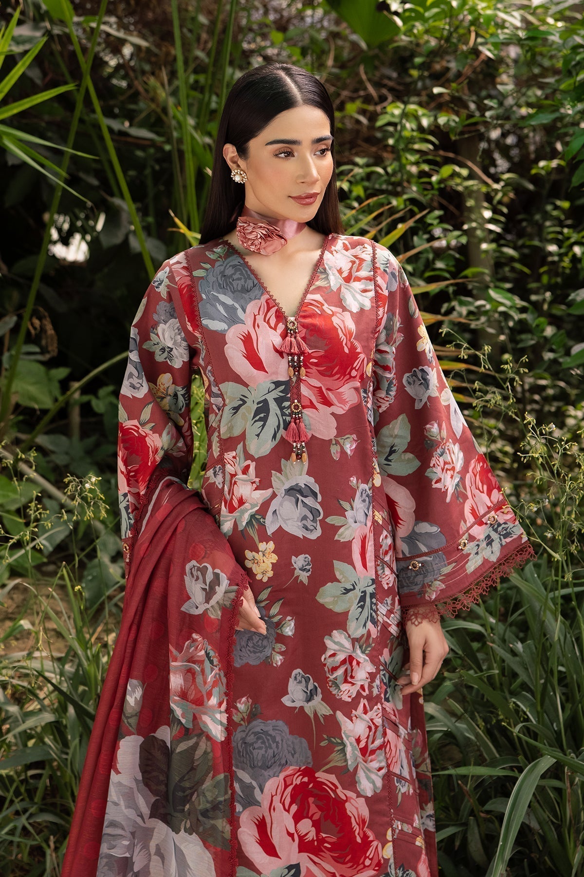 Alizeh | Sheen Lawn Prints 24 | PETUNIA - House Of Anaya