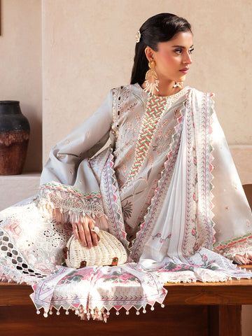 Bin Ilyas | Mehroze Luxury Lawn 25 | 97 - A