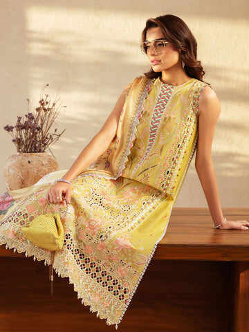 Bin Ilyas | Mehroze Luxury Lawn 25 | 97 - B