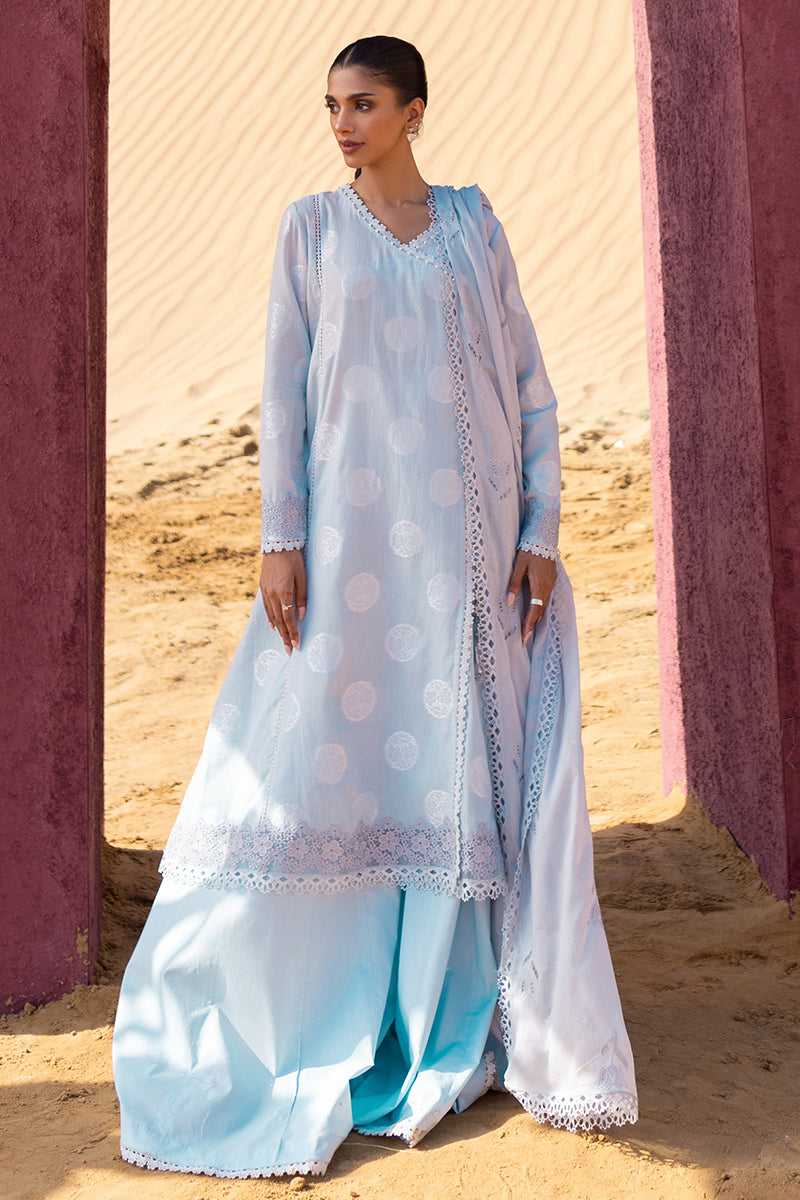 Cross Stitch | Eid Lawn 24 | CRYSTAL GLARE - House Of Anaya