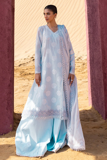 Cross Stitch | Eid Lawn 24 | CRYSTAL GLARE - House Of Anaya