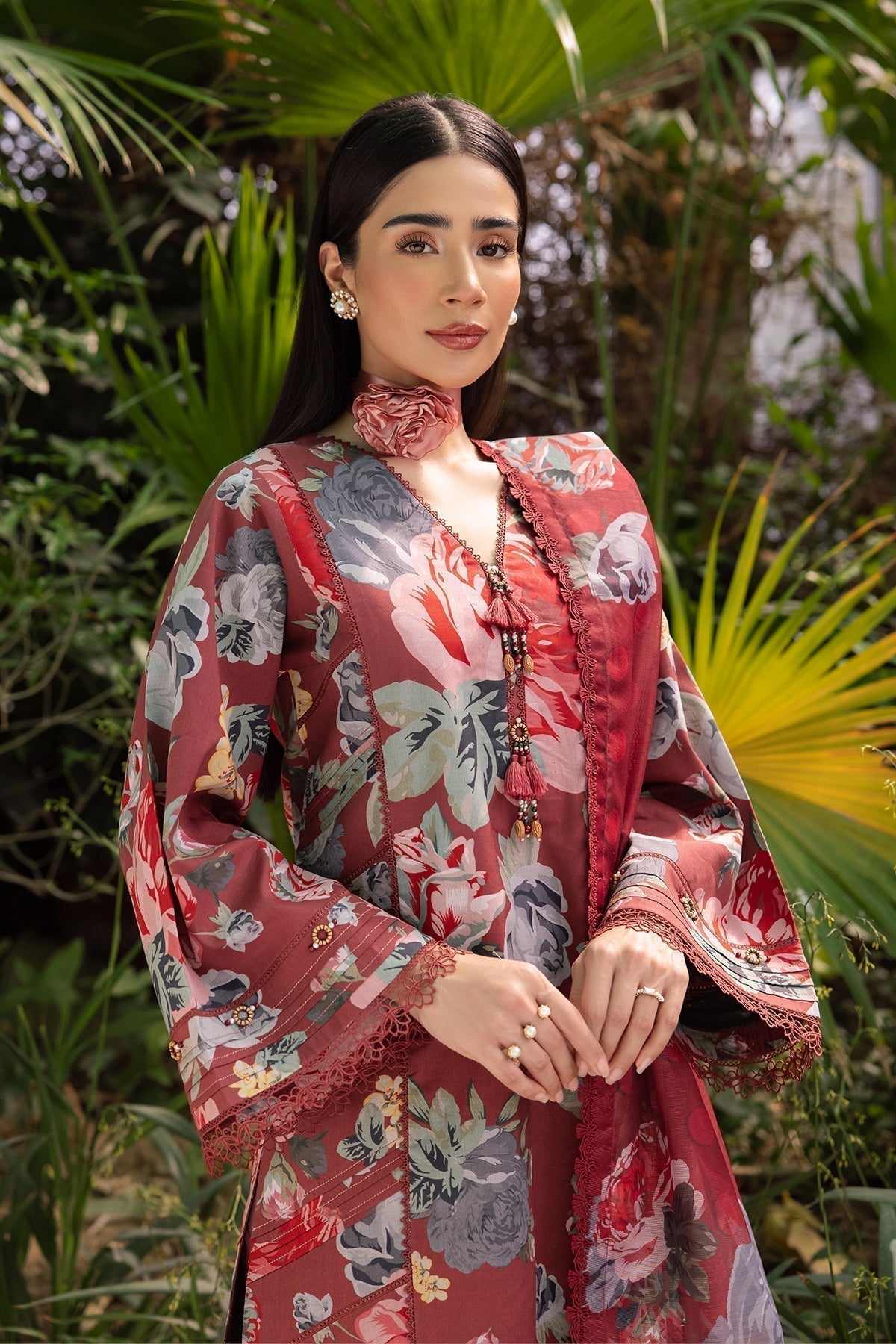 Alizeh | Sheen Lawn Prints 24 | PETUNIA - House Of Anaya