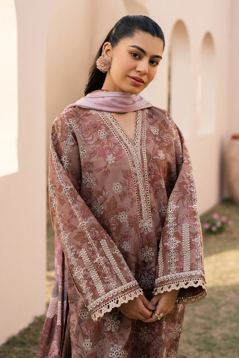 Baroque | Luxury Pret 24 | LAWN UF-602 - House Of Anaya