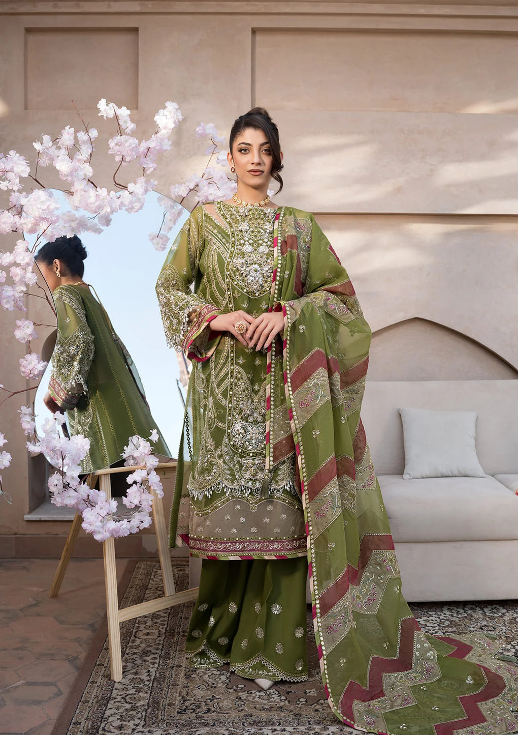 Elaf Premium | Formal Handwork Collection | EFH-08 PARWAANA - House Of Anaya