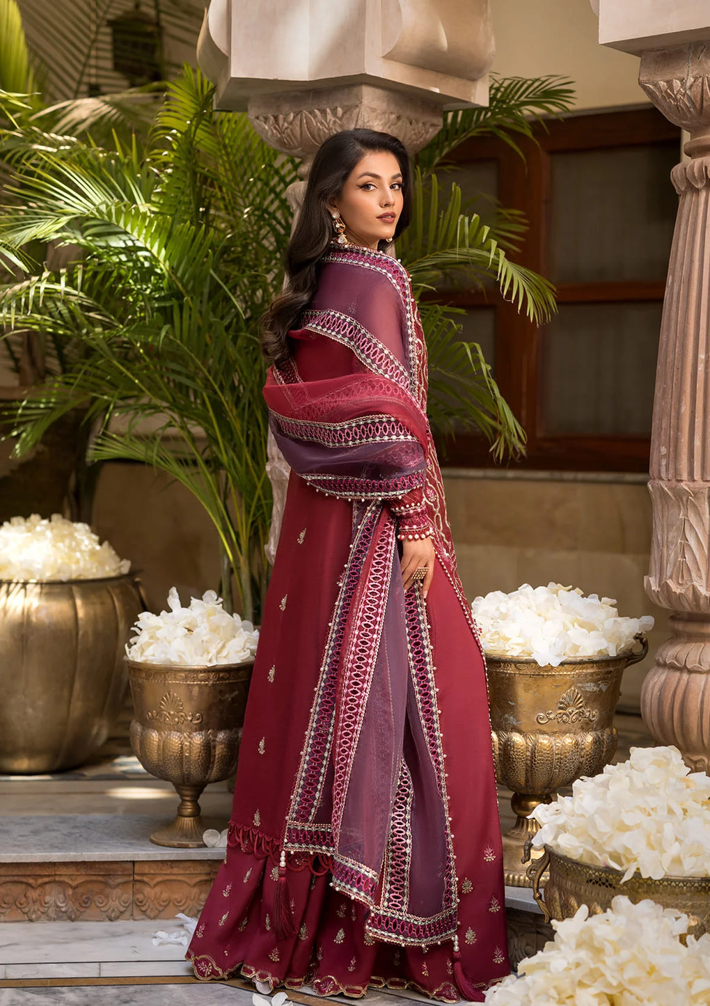 Elaf Premium | Formal Handwork Collection | EFH-06 GHAZAL - House Of Anaya