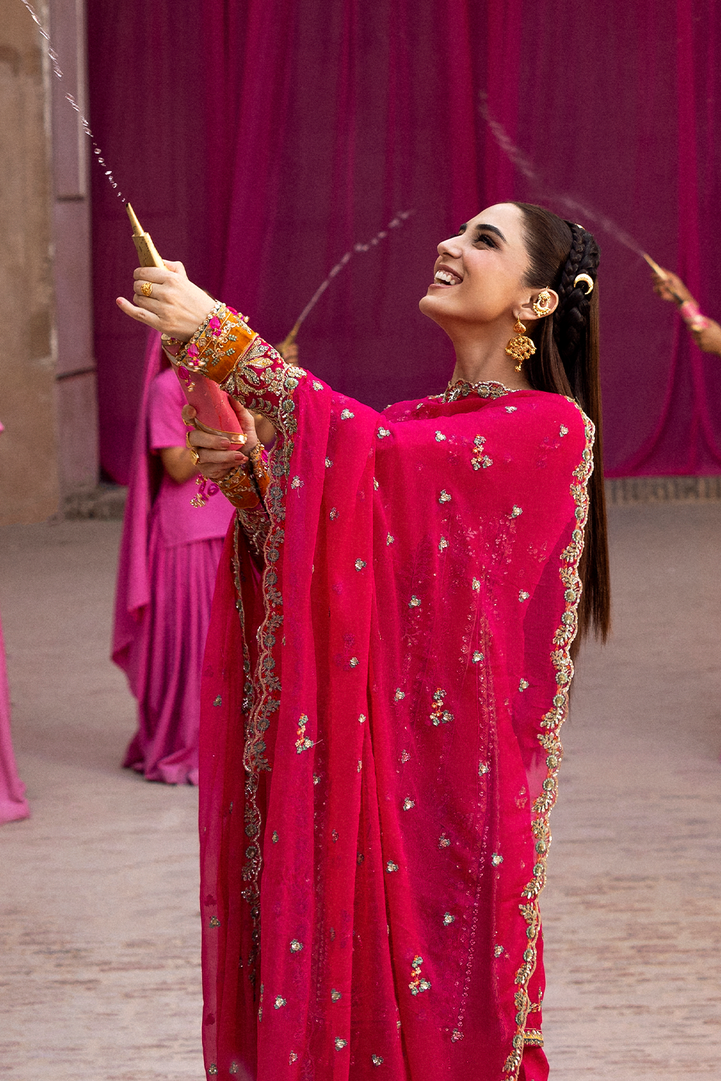 Emaan Adeel I The Empress Wedding Formals I  IMAELISSA