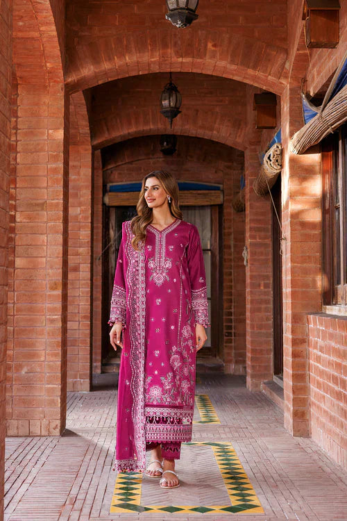 Farasha | Kaavish Lawn 24 | ROSY SOMBER - House Of Anaya
