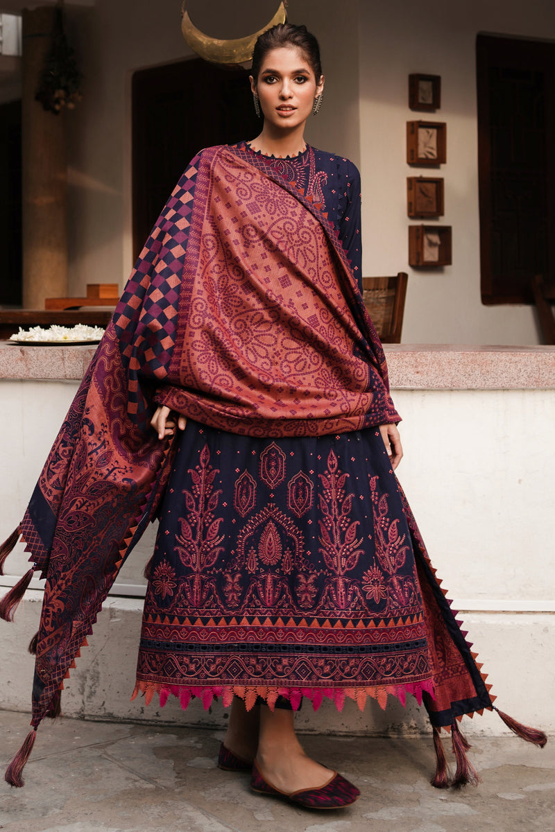 Jazmin | Winter Edition 24 | SLUB KHADDAR UW-0074 - House Of Anaya