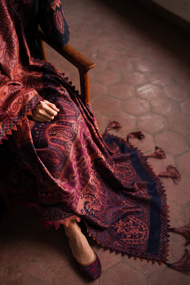 Jazmin | Winter Edition 24 | SLUB KHADDAR UW-0074 - House Of Anaya
