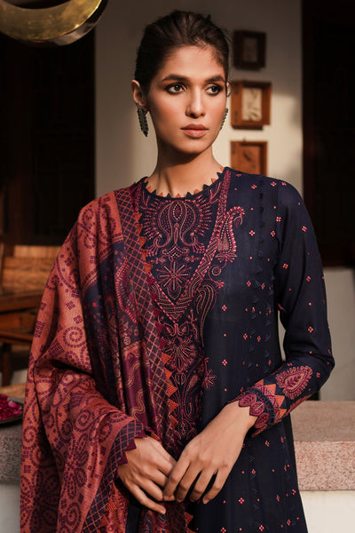 Jazmin | Winter Edition 24 | SLUB KHADDAR UW-0074 - House Of Anaya