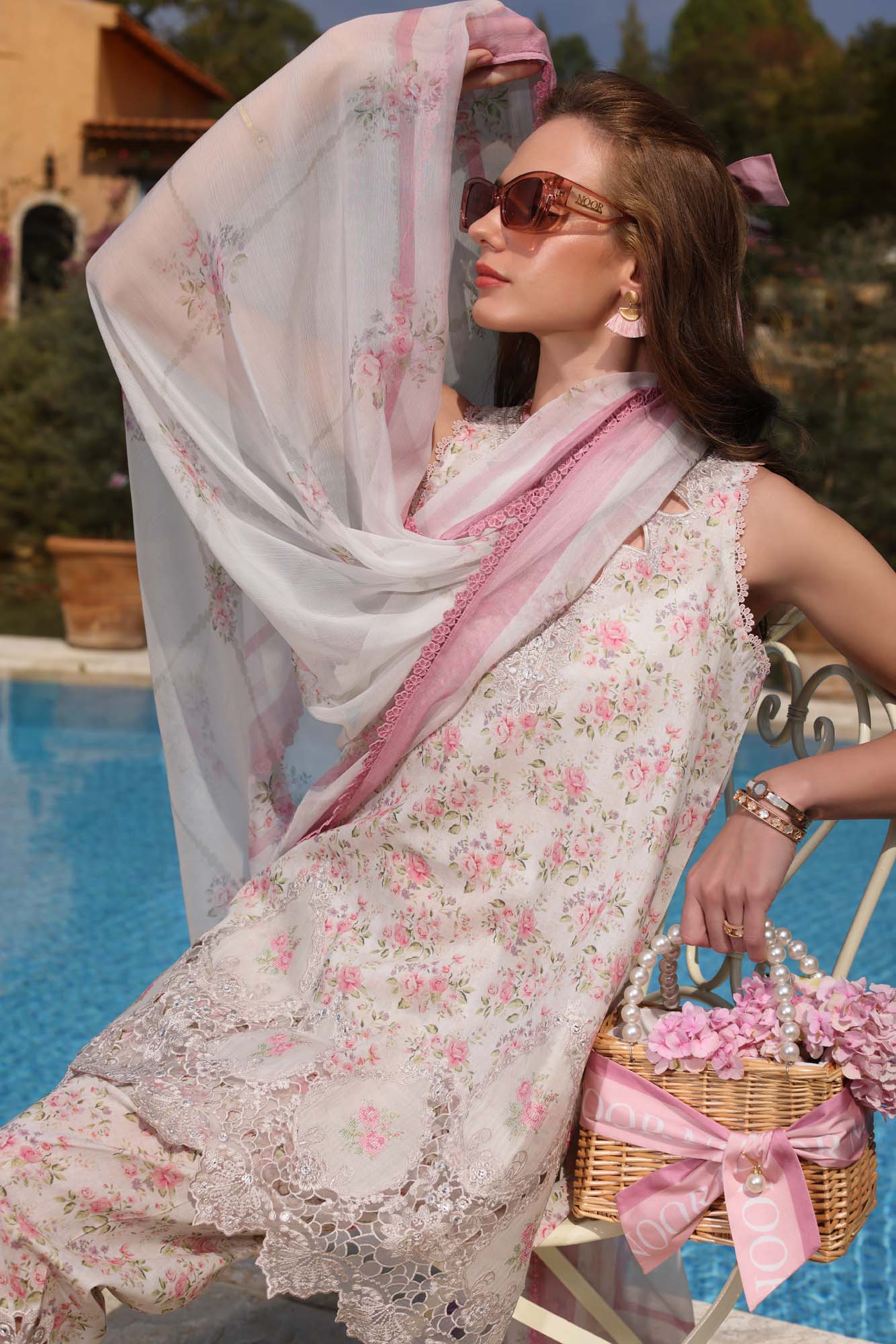 Noor by Saadia Asad | Luxe Chikankari 25 | D7-A - House Of Anaya