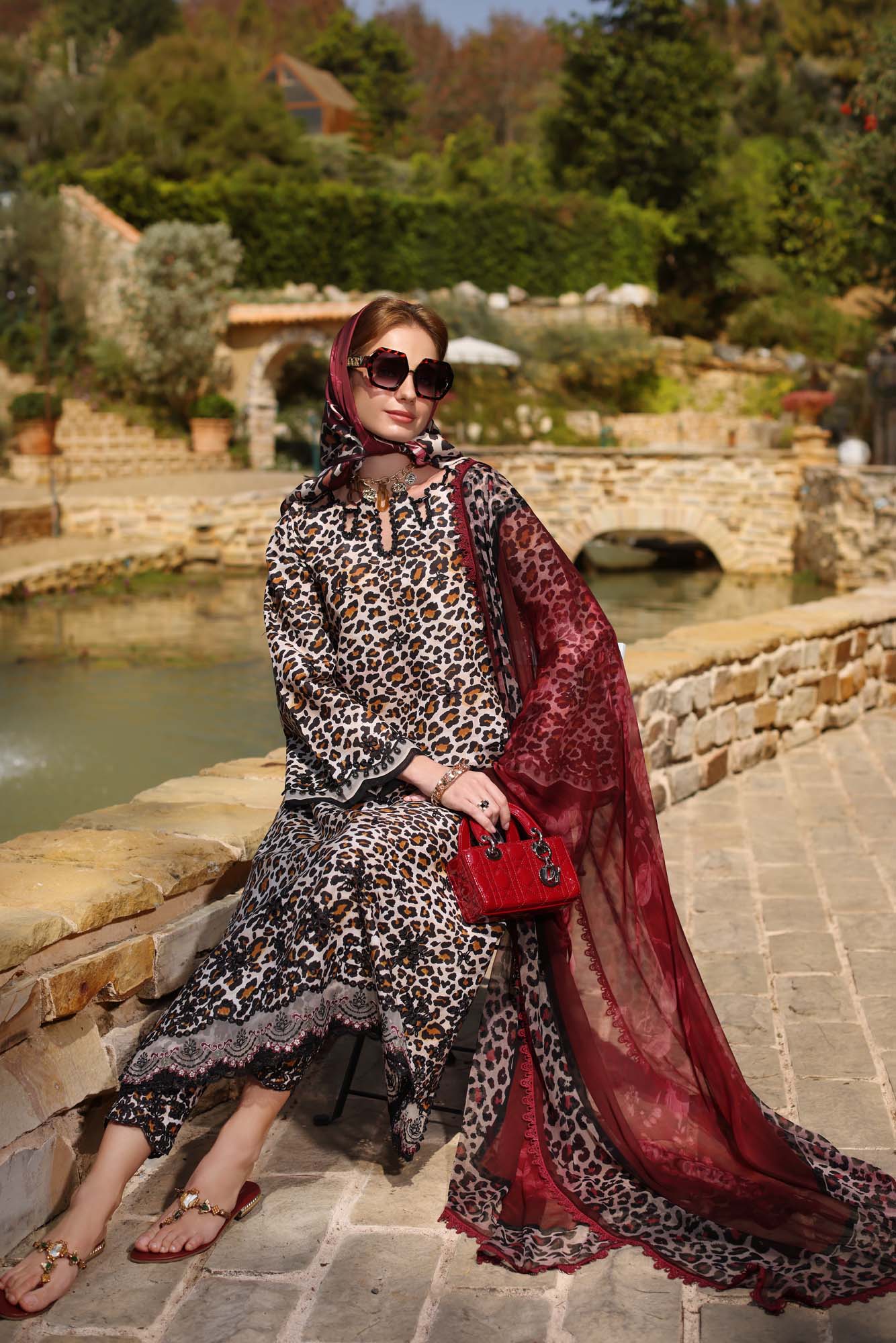 Noor by Saadia Asad | Luxe Chikankari 25 | D2-B - House Of Anaya