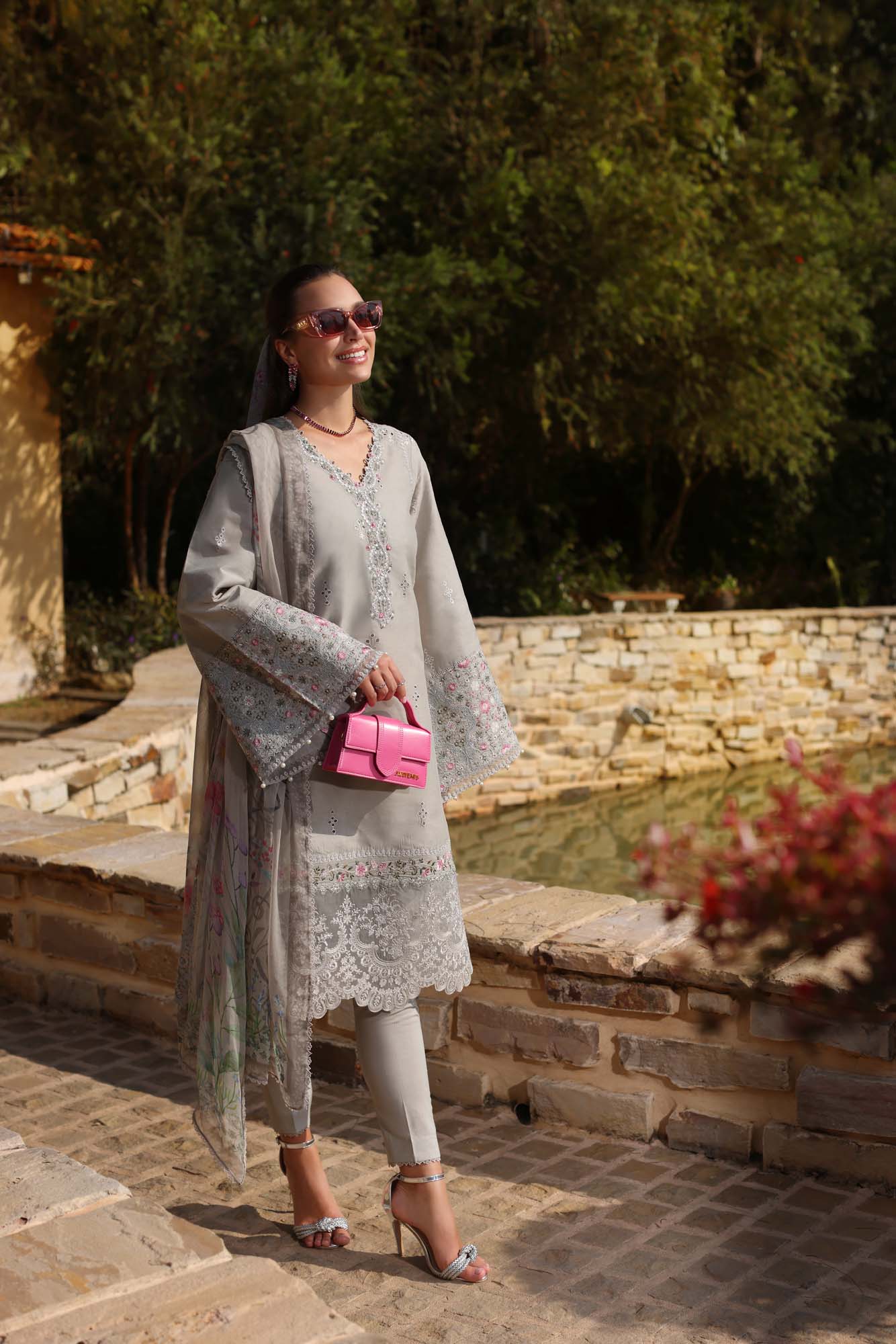 Noor by Saadia Asad | Luxe Chikankari 25 | D1-B - House Of Anaya