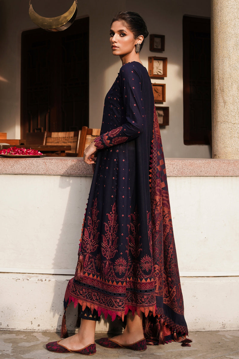 Jazmin | Winter Edition 24 | SLUB KHADDAR UW-0074 - House Of Anaya