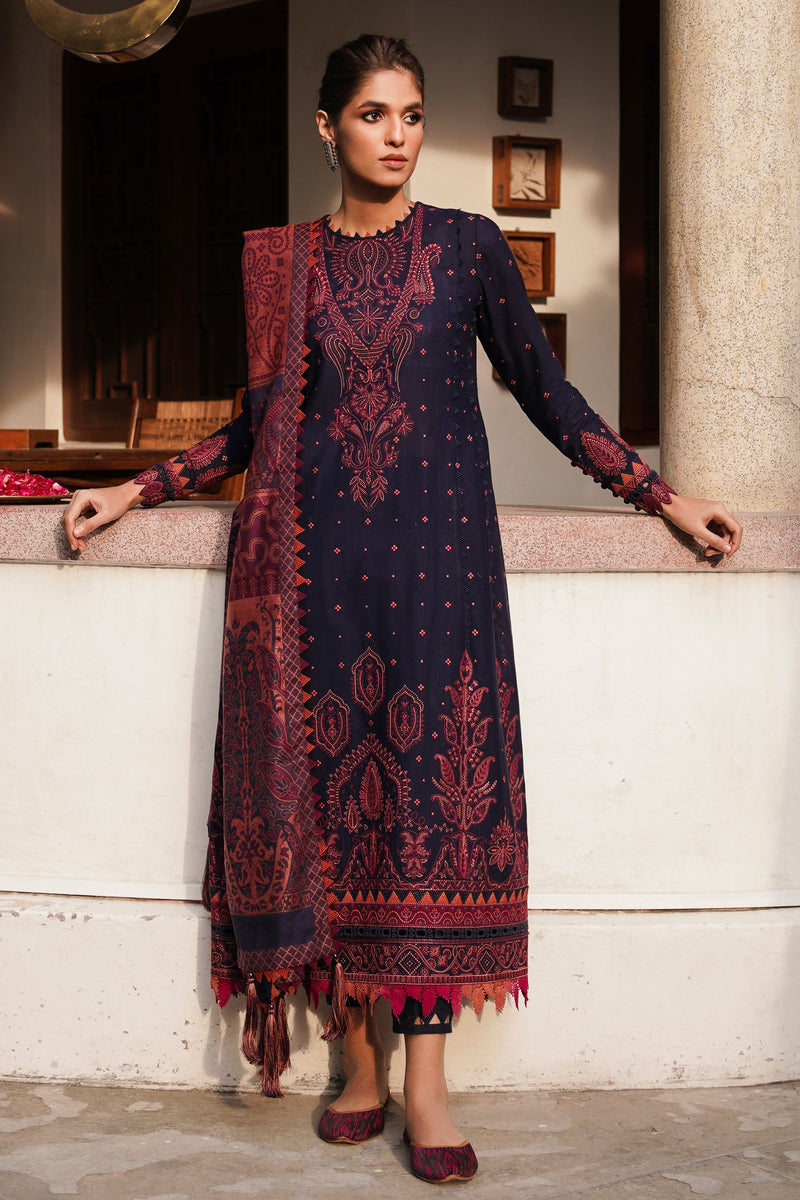 Jazmin | Winter Edition 24 | SLUB KHADDAR UW-0074 - House Of Anaya