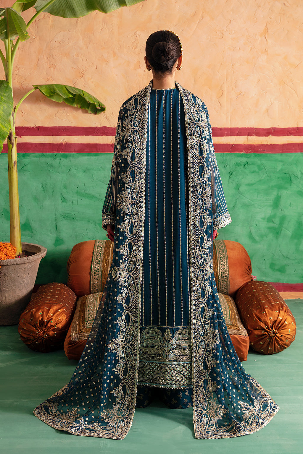 Afrozeh Shehnai Wedding Formal 3Pc Suit AFS-23-V1-05 Amal - Riwayat-e-khas