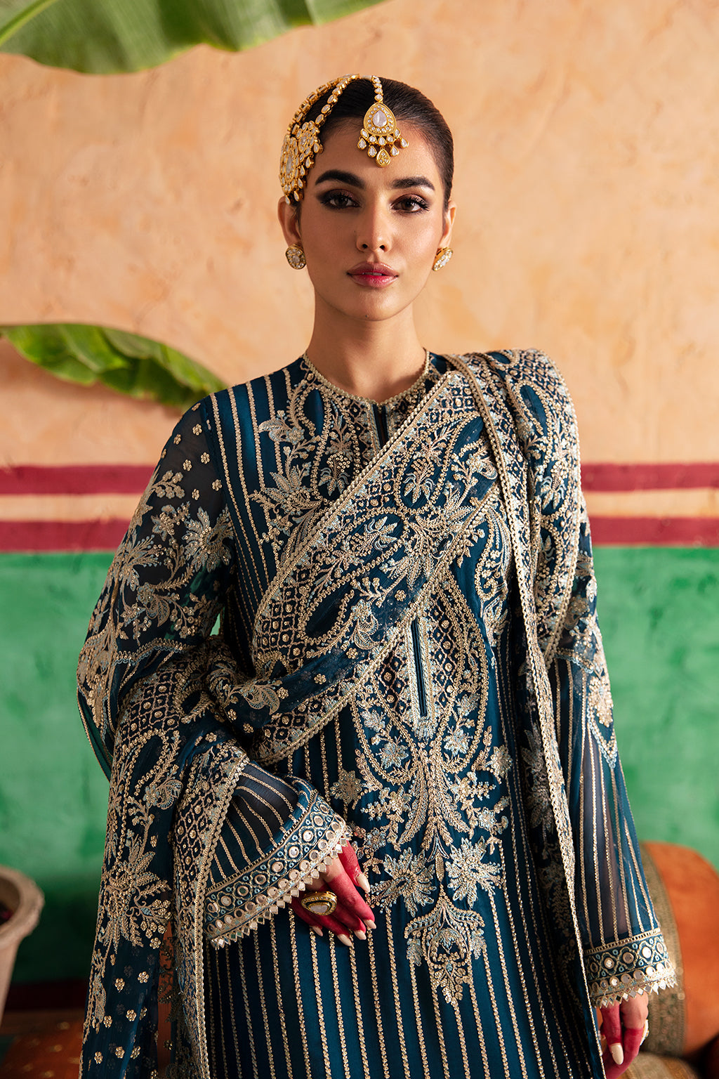 Afrozeh Shehnai Wedding Formal 3Pc Suit AFS-23-V1-05 Amal - Riwayat-e-khas