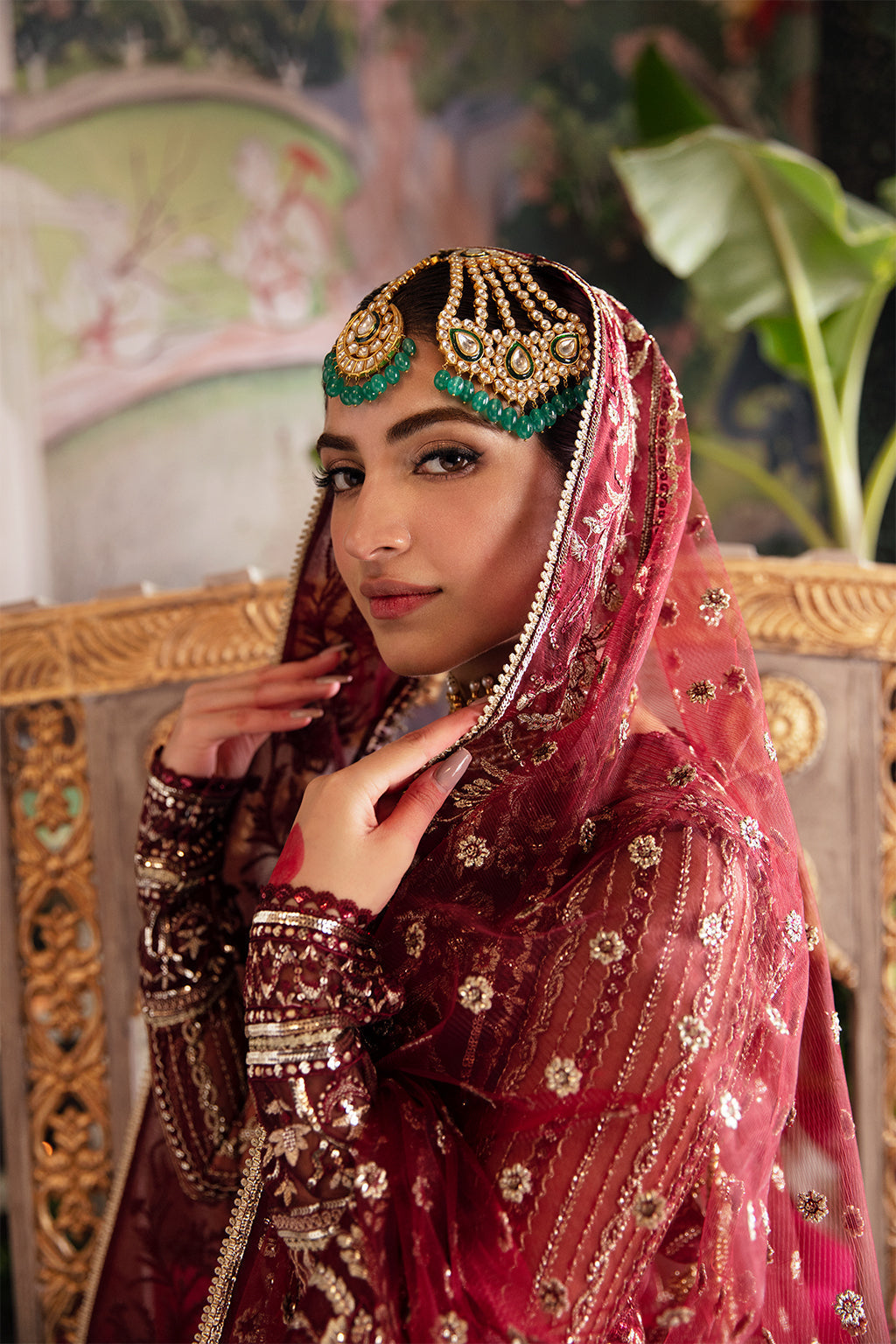 Afrozeh Shehnai Wedding Formal 3Pc Suit AFS-23-V1-06 Tabeer - Riwayat-e-khas