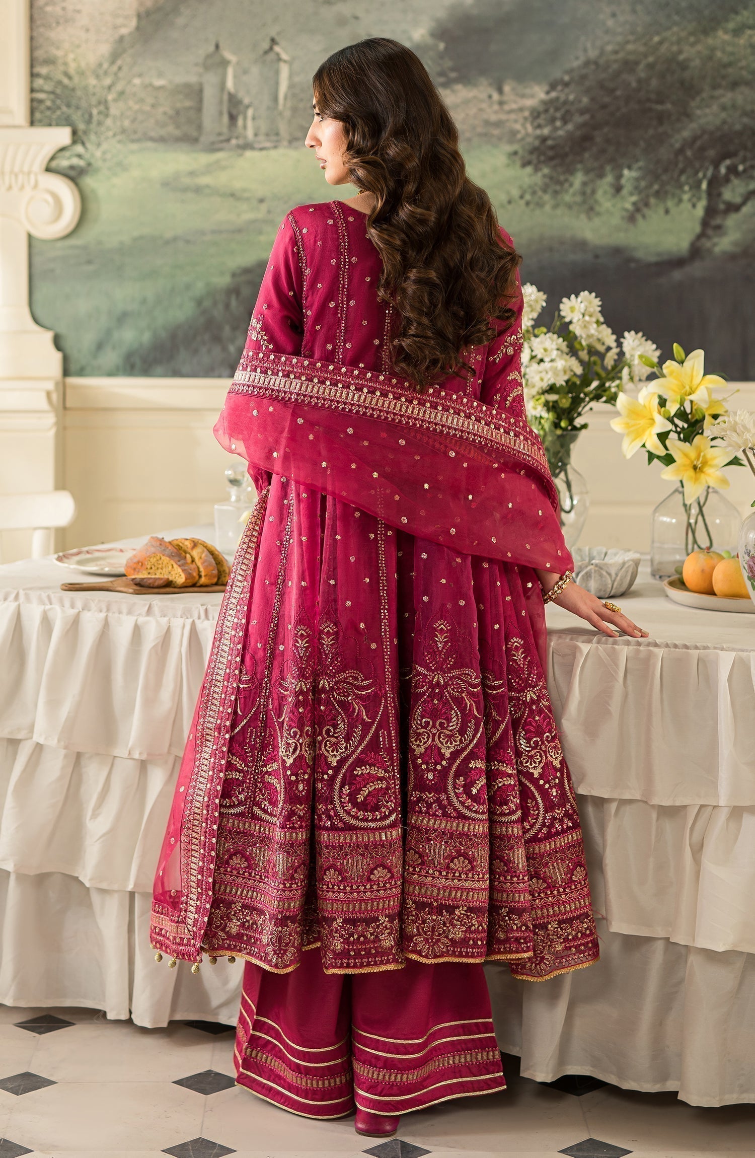 Emaan Adeel | Suave Luxury Formals 24 | SALVIA - House Of Anaya