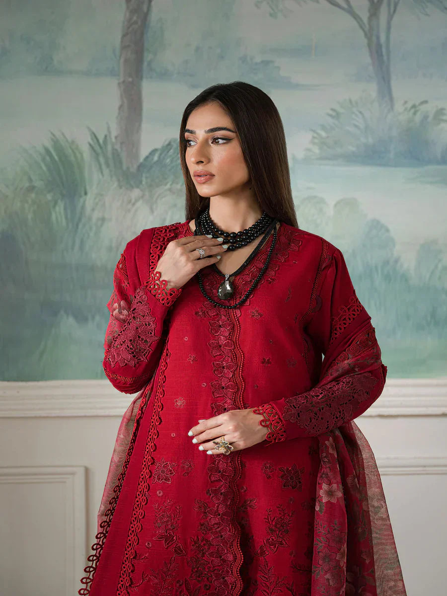 Maryum Hussain | Laani Luxury Pret | Ruby - House Of Anaya